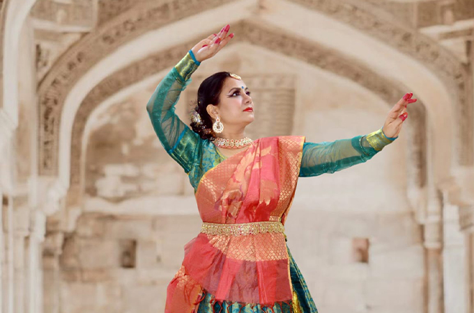 Pooja Tripathi performing Kathak